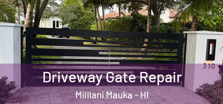 Driveway Gate Repair Mililani Mauka - HI